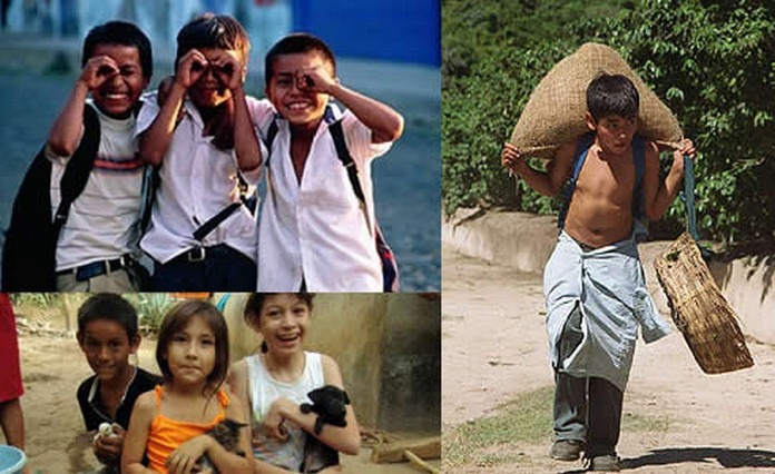 Niños de El Salvador