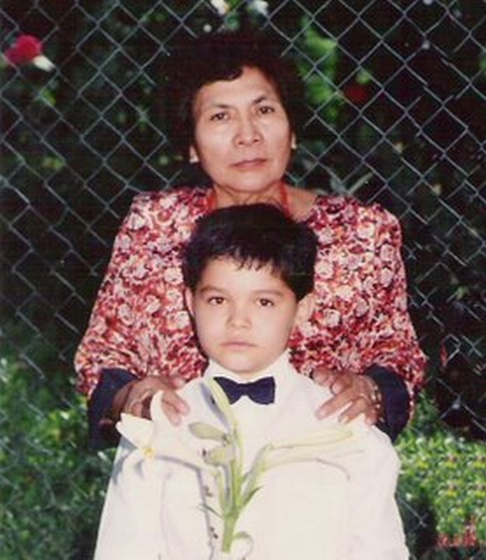 Con mi abuelita