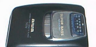 Walkman Aiwa HS-TA114W