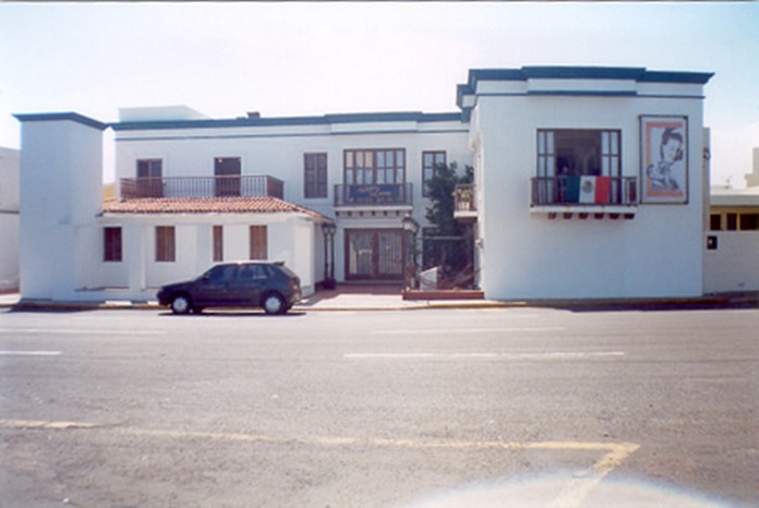 Fachada de la casa museo del flaco de oro Agustín Lara