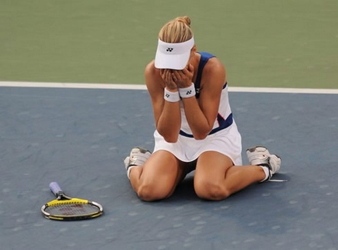 Elena Dementieva en los JJOO de Pekín 2008