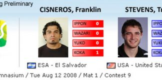 Franklin Cisneros termina su participación en Pekín