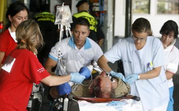 Avión de Spanair se accidenta en el aeropuerto de Barajas