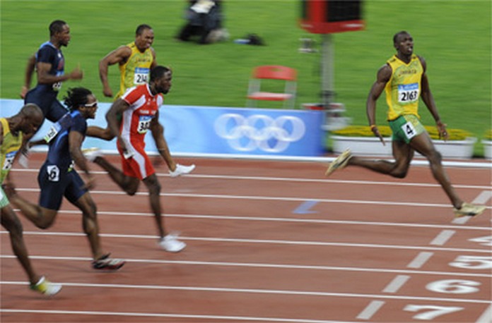 Usain Bolt en Pekín 2008