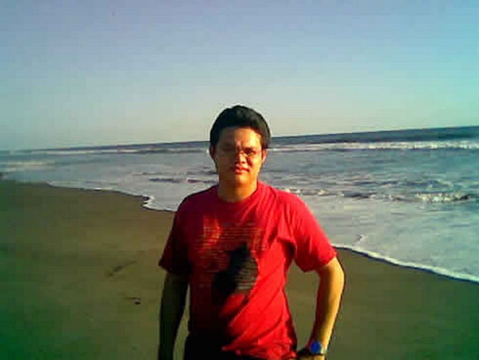 Rafael Monge en la Playa de San Diego