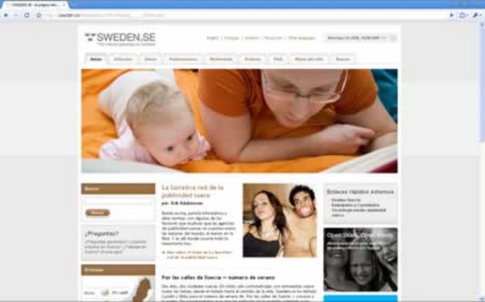 Portada de Sweden.SE