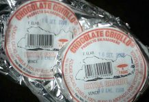 Chocolate Criollo hecho en El Salvador