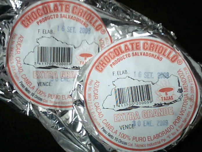 Chocolate Criollo hecho en El Salvador
