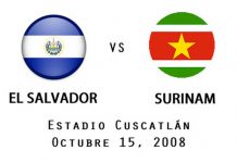 El Salvador vs Surinam rumbo a Sudáfrica 2010