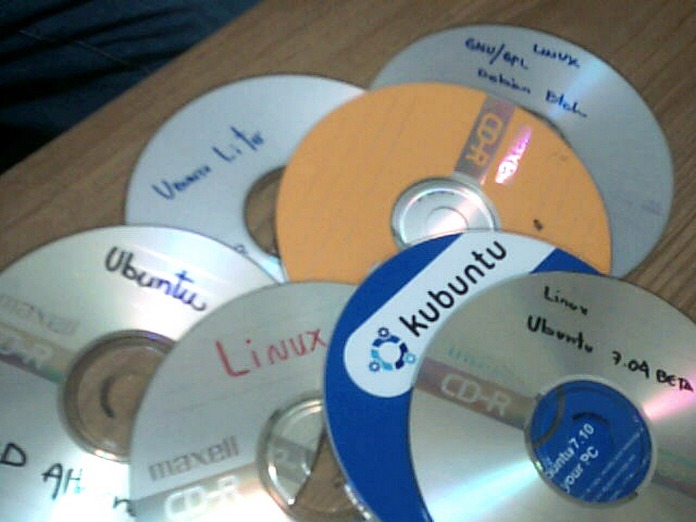 Cds con Linux