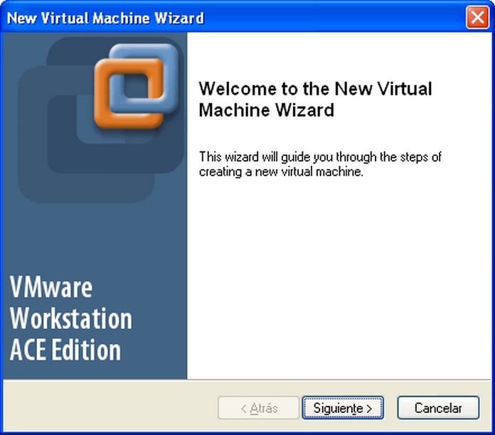 Wizard de VMware