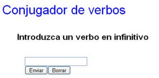 Conjugar verbos en español