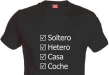 Lista de tareas en la casa de un soltero