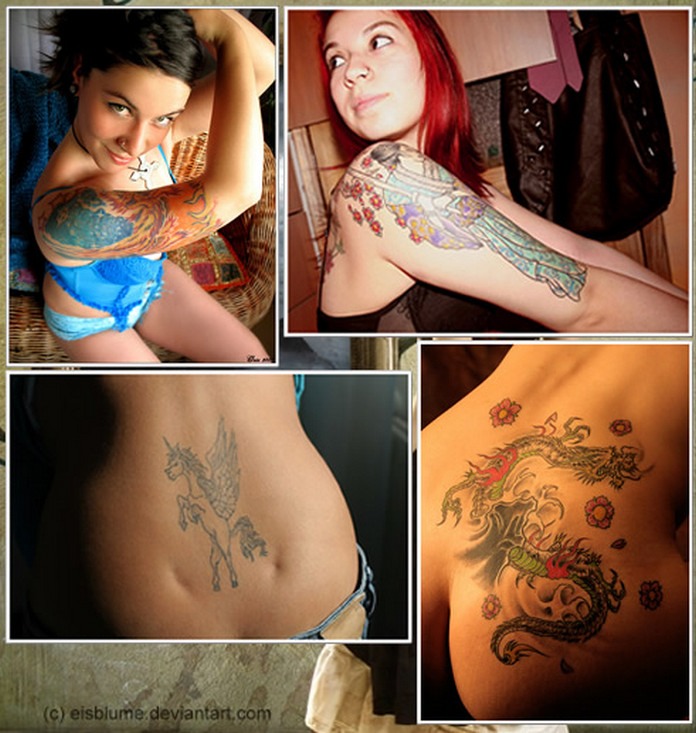 Chicas tatuadas