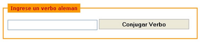 Conjugador de verbos