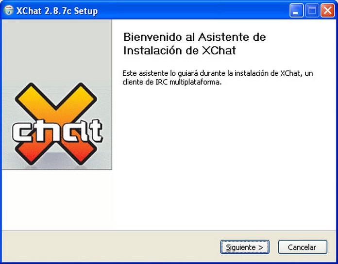 Instalador de XChat para Windows
