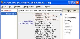 XChat para IRC es multiplataforma