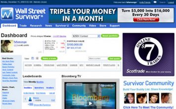 Wall Street Survivor