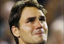 Y Federer lloró en Melbourne