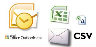 Email: Importar lista de contactos en CSV