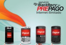 Digicel y Blackberry prepago