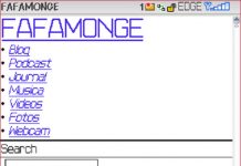 Navegar por Internet con el Blackberry