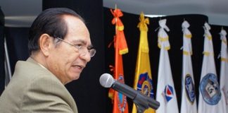 Humberto Centeno como ministro de gobernación