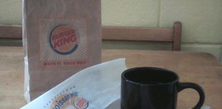 Rico desayuno de Burger King