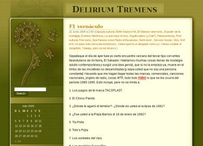 delirium-tremens