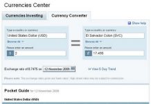 Convertir Moneda: Tipo de Cambio