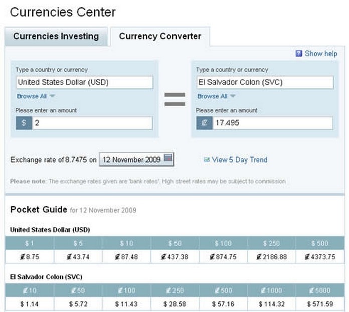 currency