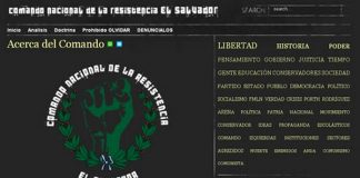 Comando Nacional de La Resistencia El Salvador