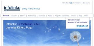 Ganar dinero por internet con Infolinks