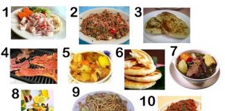 Mis 10 comidas favoritas