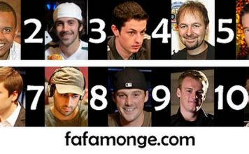 Los 10 mejores jugadores de Póker