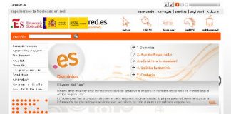 Dominios .es de España