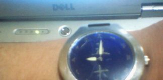 Fossil Big Tic JR-7978 en japonés