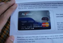 Payoneer: New Choice MasterCard