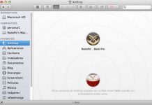 Utilizando AirDrop en Mac OS X Mountain Lion