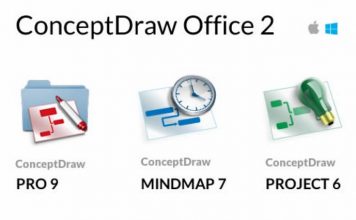 ConceptDraw Office 2: Mapas mentales, gestión de proyectos y diseño de diagramas de flujo