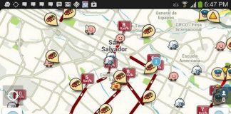 Utilizar Waze para manejar en San Salvador