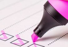 Lista de post a escribir y publicar