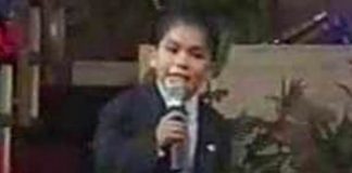 Nezareth Castillo Rey, el niño predicador