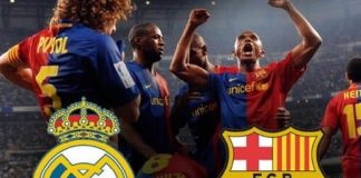 Paliza histórica: Real Madrid 2 – Barcelona 6