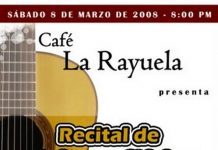 Cita el sábado a las 8 PM