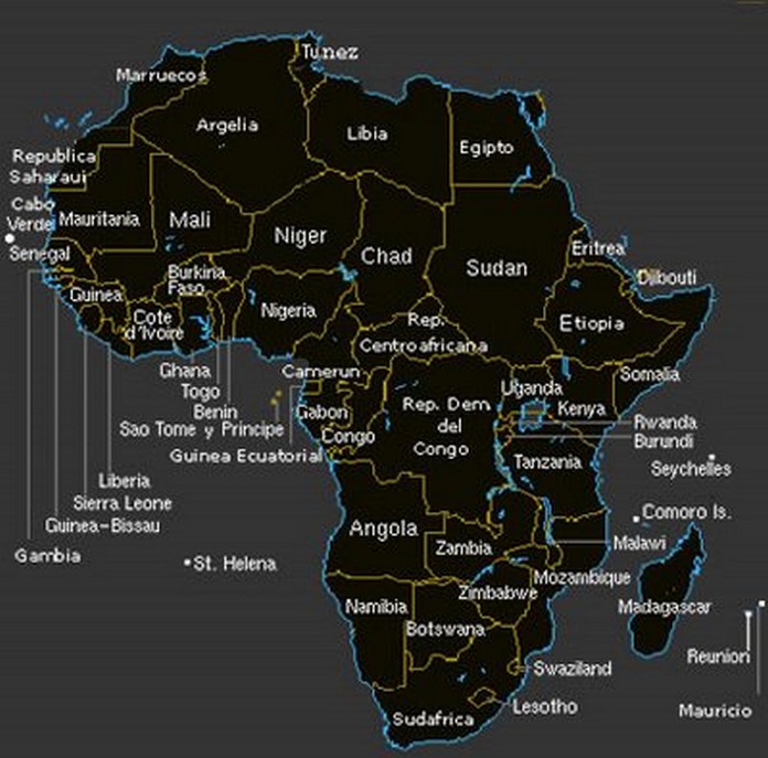 Mapa de Africa